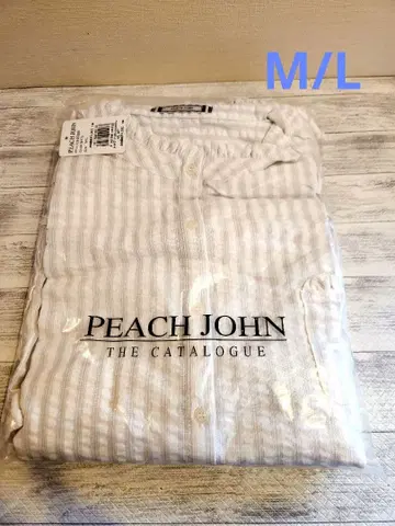 PEACH JOHN 스트라이프 백 레이시 셔츠 PJ