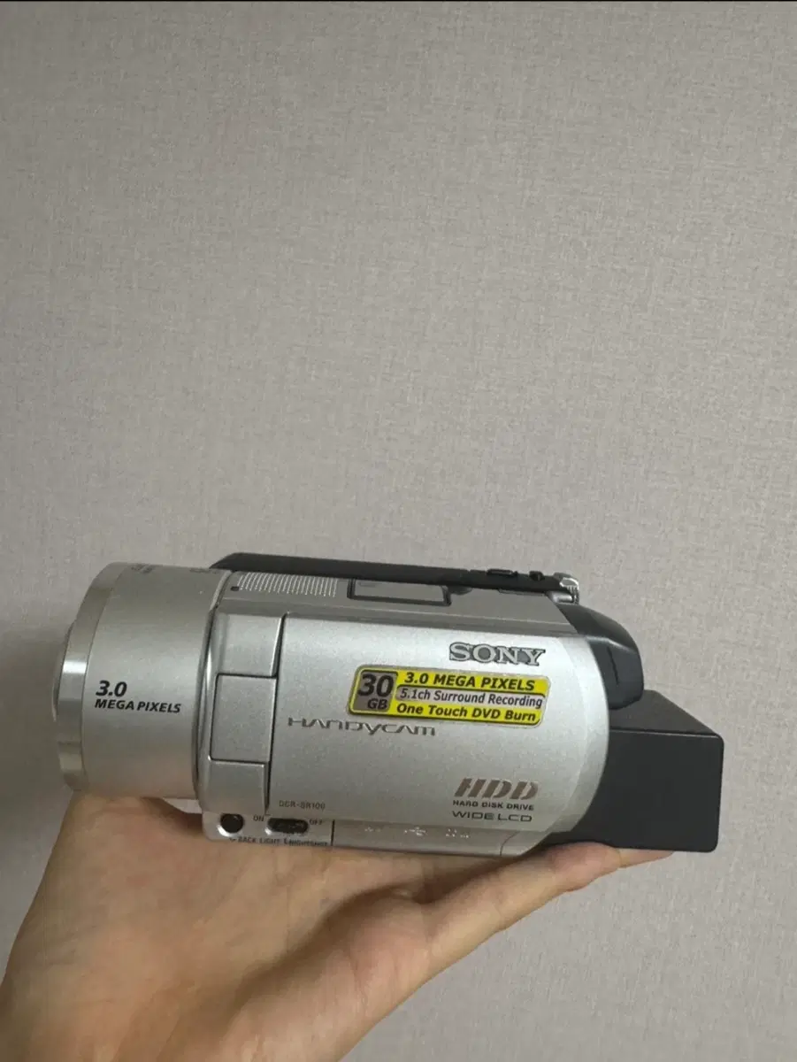 소니 dcr-sr100
