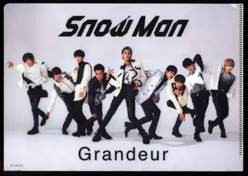 Snow Man 특전 집합 클리어 파일*화이트 배경