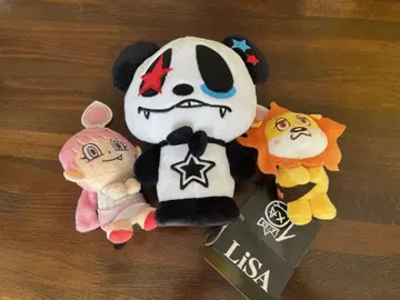 LiSA 봉제 인형 마스코트 3점 세트