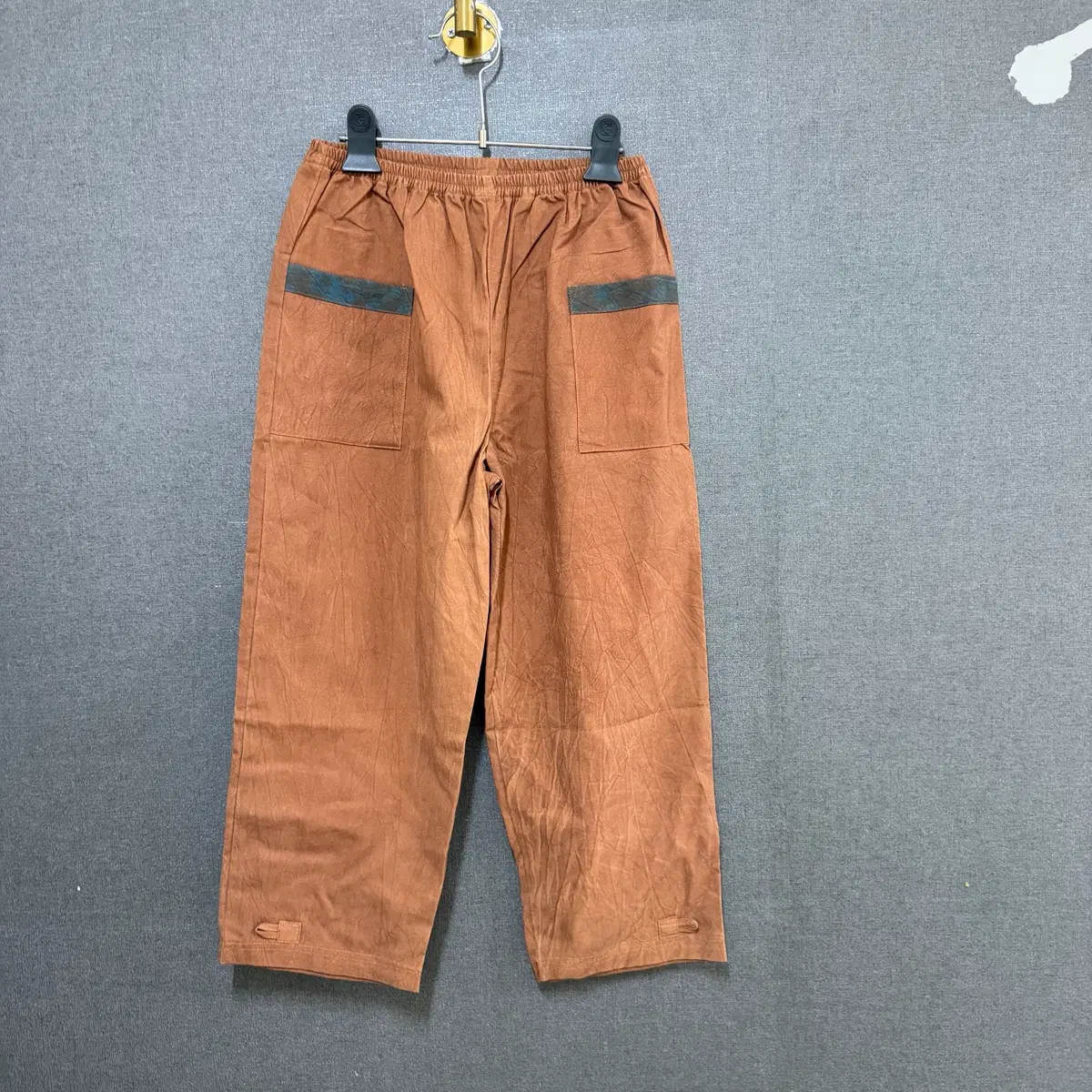 아동 개량 한복 바지 호수 9 상하복 세트 브라운 BO3037