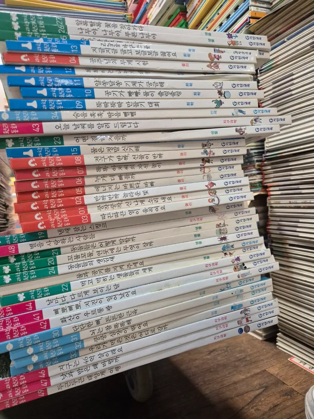 과학원리동화 기탄 38권 세트 어린이책 중고책