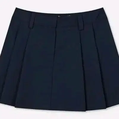 스파오 여성용 핀턱 플리츠 미니 스커트 네이비,L