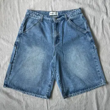 플랙 x 메르고 중청 카펜터 버뮤다 팬츠 L