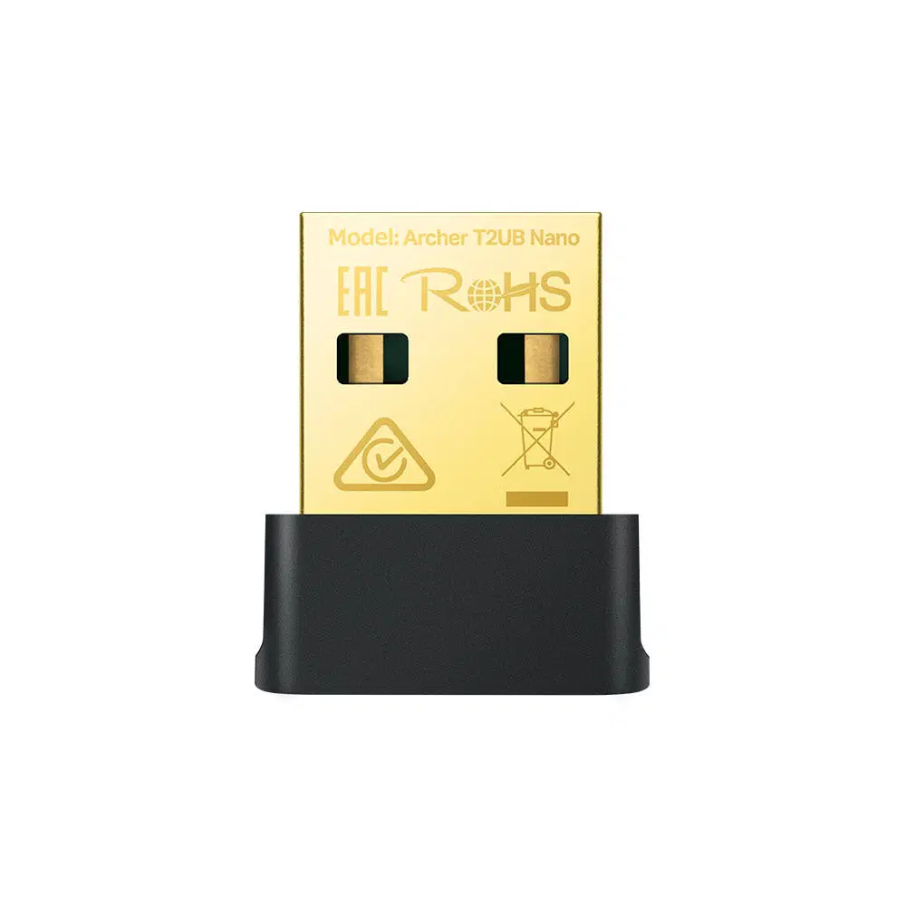 딜러가격(새상품)AC600 블루투스 4.2 USB 듀얼밴드 와이파이 무선랜카드 Archer T2UB Nano
