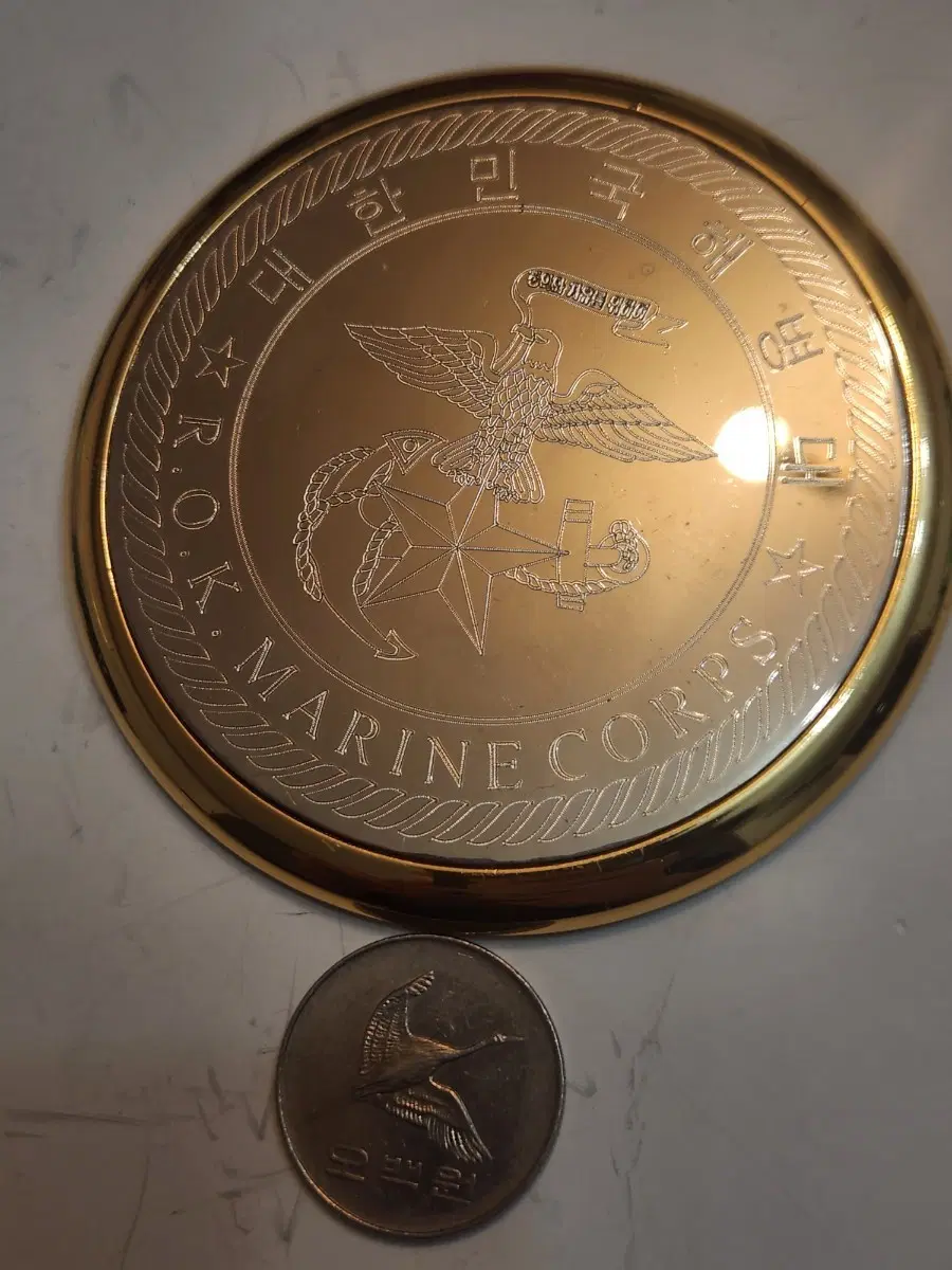 ROK MARINE CORPS 기념 메달