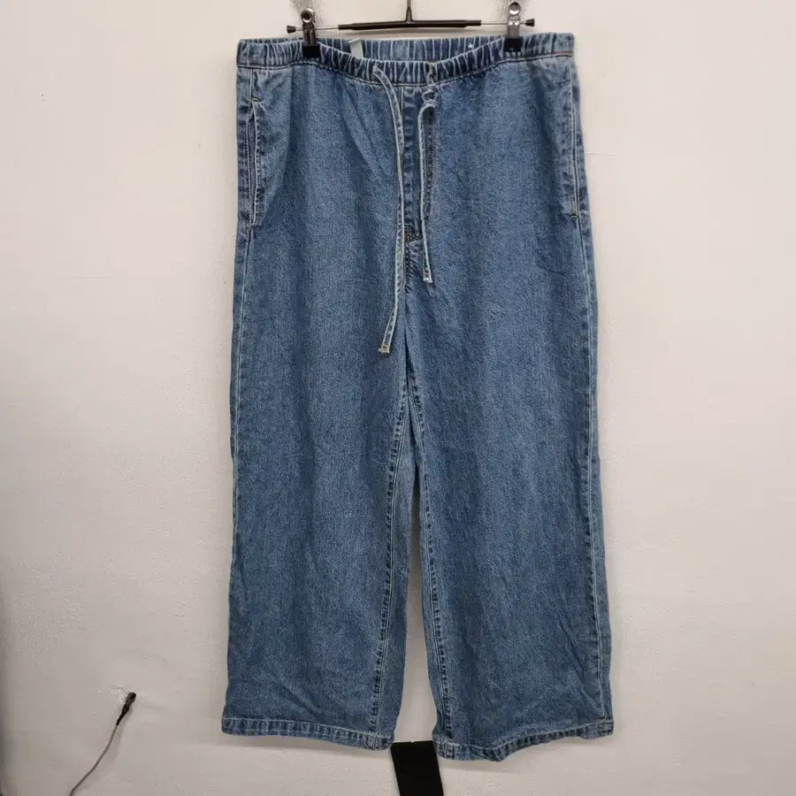 [100/L] 에잇세컨즈 밴딩 데님 팬츠 청바지