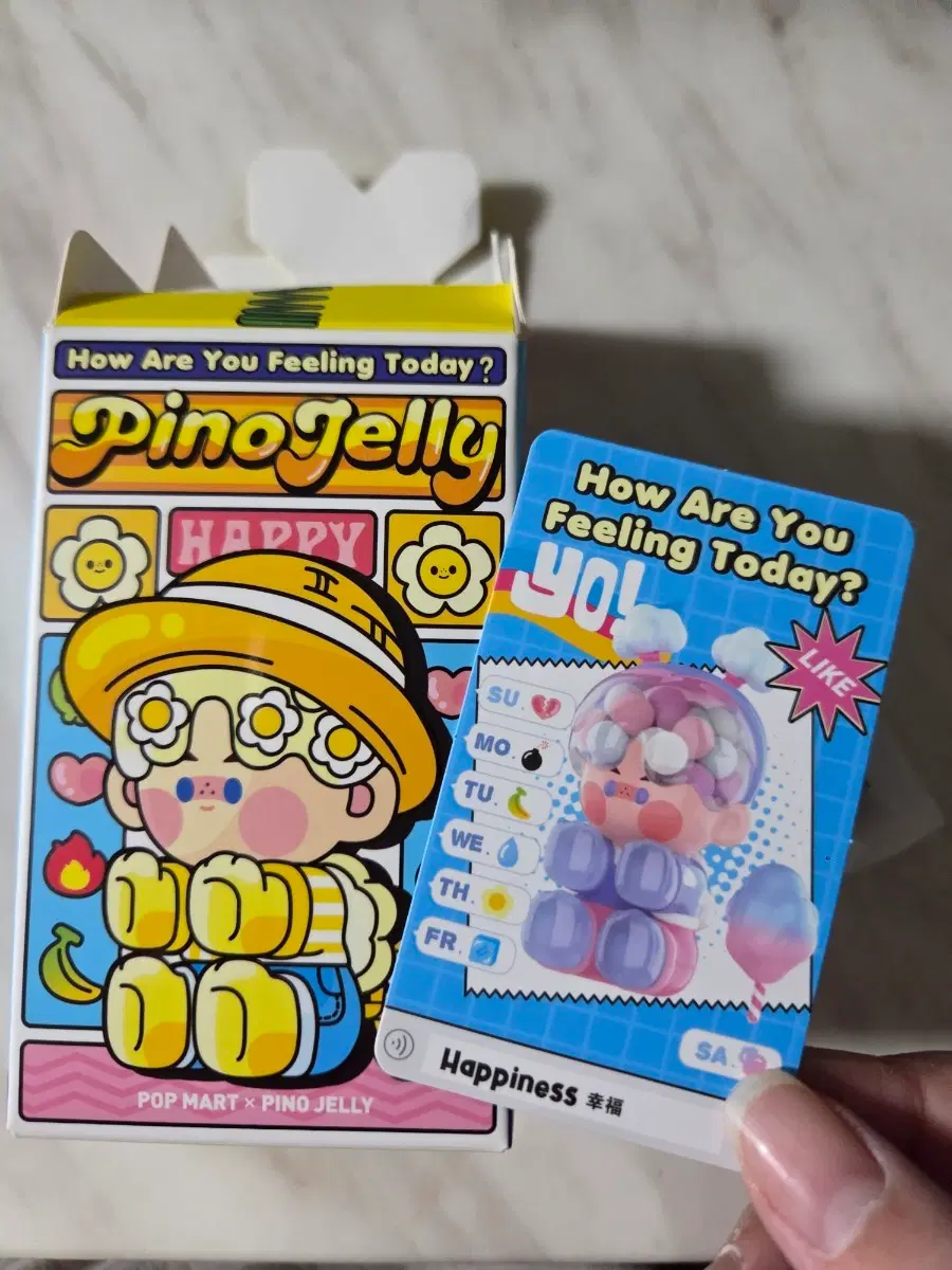 팝마트 피노젤리 오늘기분이 어때 행복해 판매