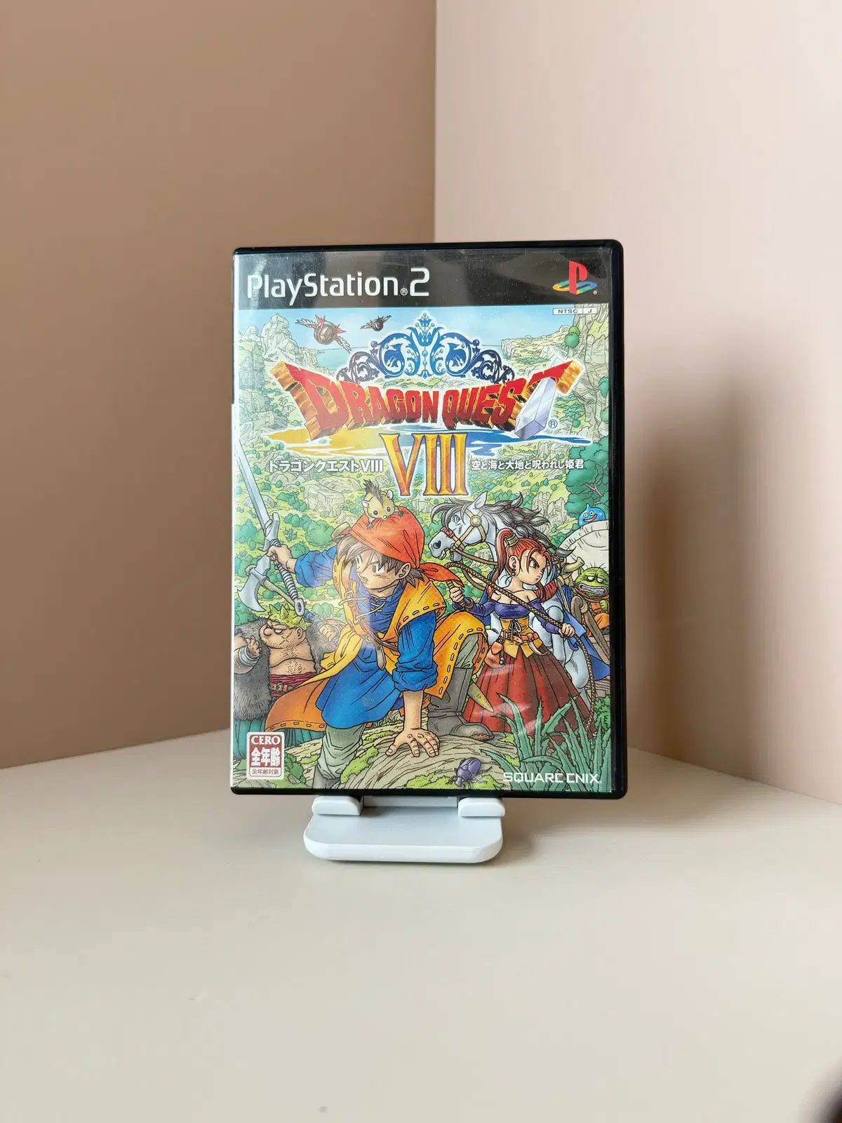 03 PS2 플레이스테이션2 드래곤 퀘스트 8 하늘과 바다와 땅과 저주받은 공주 일판