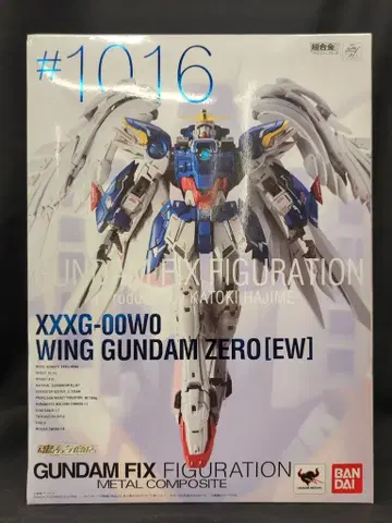 BANDAI GUNDAM FIX FIGURATION METAL COMPOSITE 신기동전기 건담 W Endless Waltz 윙건담 제로 EW판 #1016