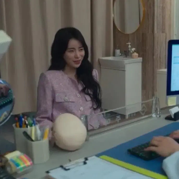 MOJO.S.PHINE 모조에스핀 22년 임지연 착용 트위드 자켓