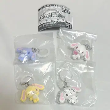 산리오 포근포근 메지루시 액세서리 4개 세트