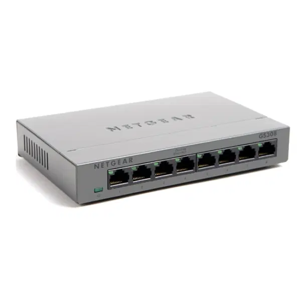 딜러가격(새상품)[NETGEAR] 넷기어 GS308 [스위칭허브/8포트/1000Mbps]