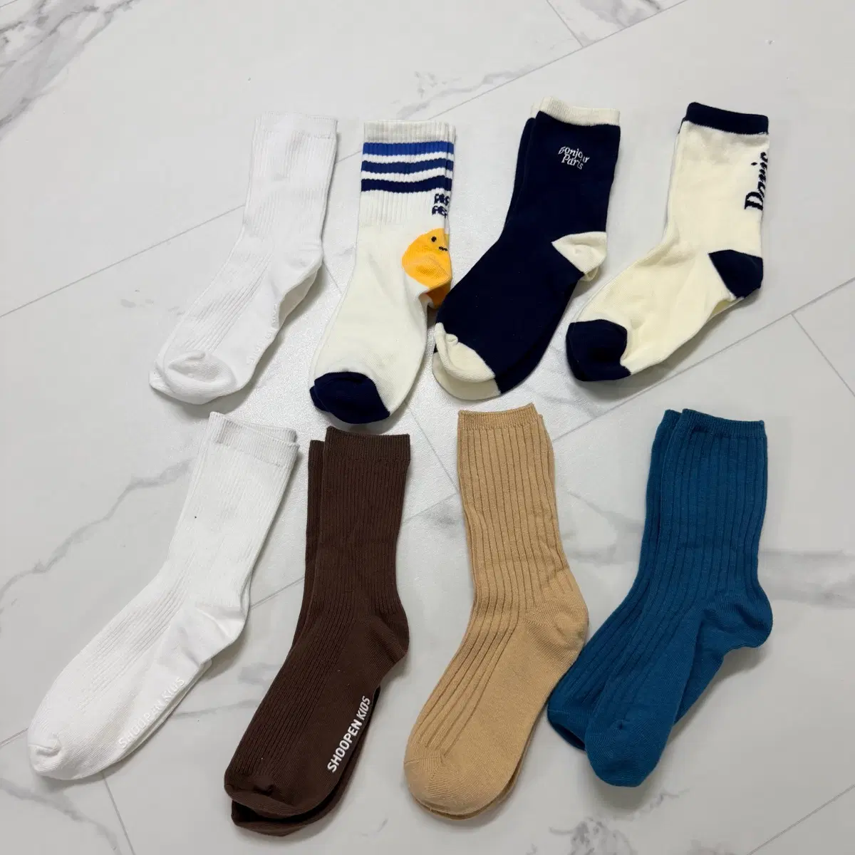 새상품) 슈펜키즈 등 양말 일괄 18cm~21cm