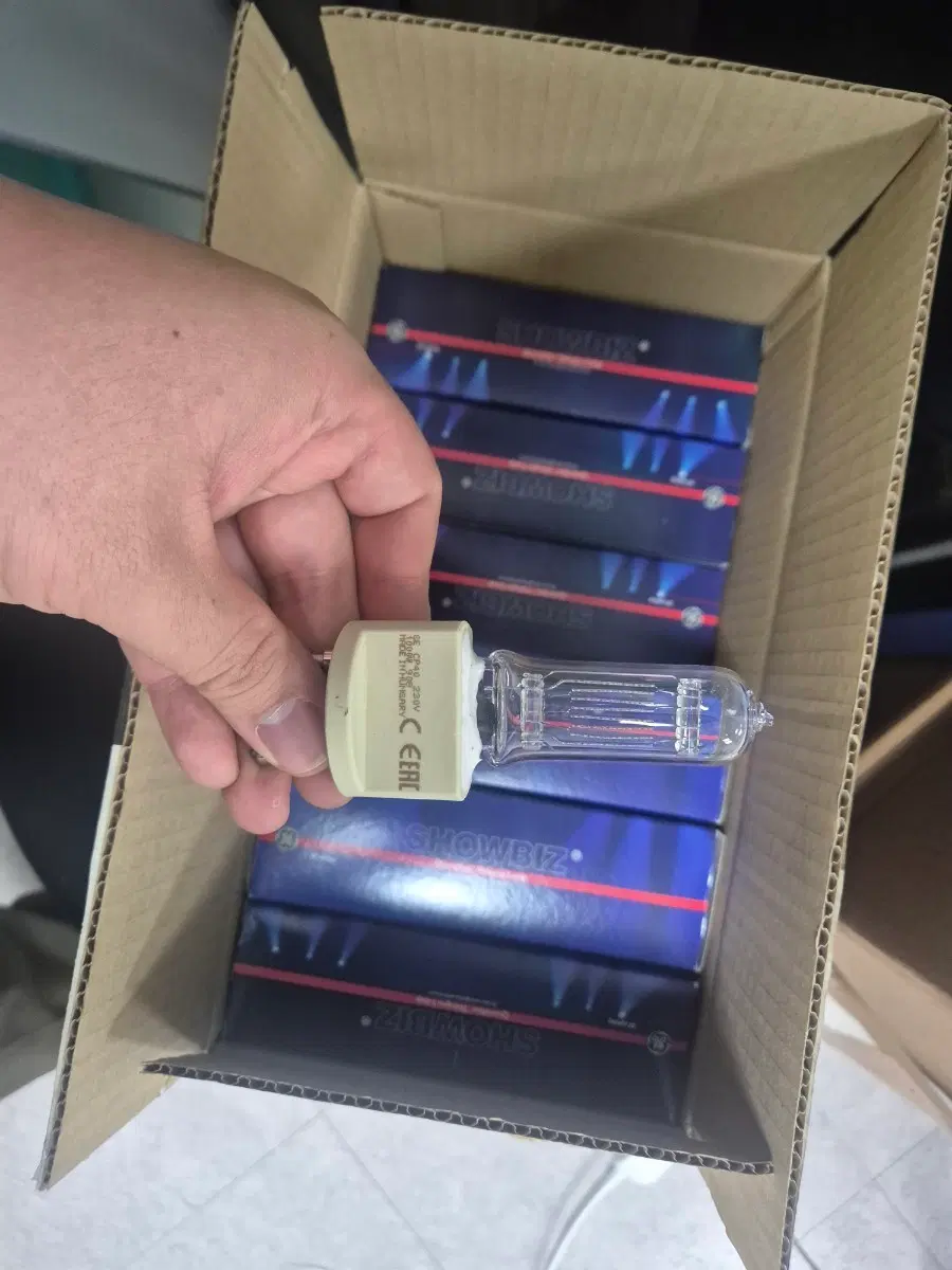 GE CP40 230V 1000W 램프 9개