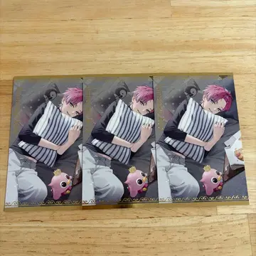 니지산지 보이스 비주얼 카드 스메라기 레오 3점