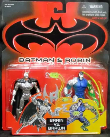 해즈브로 재팬 BRAIN VS BRAWN BATMAN / BANE 5인치