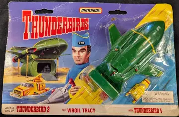 MATCHBOX TRACY ISLAND ACTION PLAYSET THUNDERBIRDS 2 / WITH THUNDERBIRDS 4