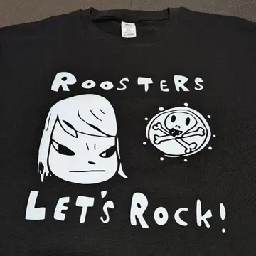 루스터즈 Let's Rock 티셔츠 XL 사이즈