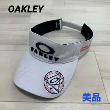 [ 새상품급 ] OAKLEY 오클리 골프 선바이저 화이트 프리 사이즈