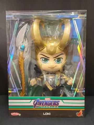 HOTTOYS COSBABY (L) BOBBLE HEAD LOKI COSB816