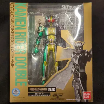 반다이 S.H.Figuarts 가면라이더 W FOREVER AtoZ 운명의 가이아 메모리 가면라이더 W 사이클론 조커 골드 익스트림