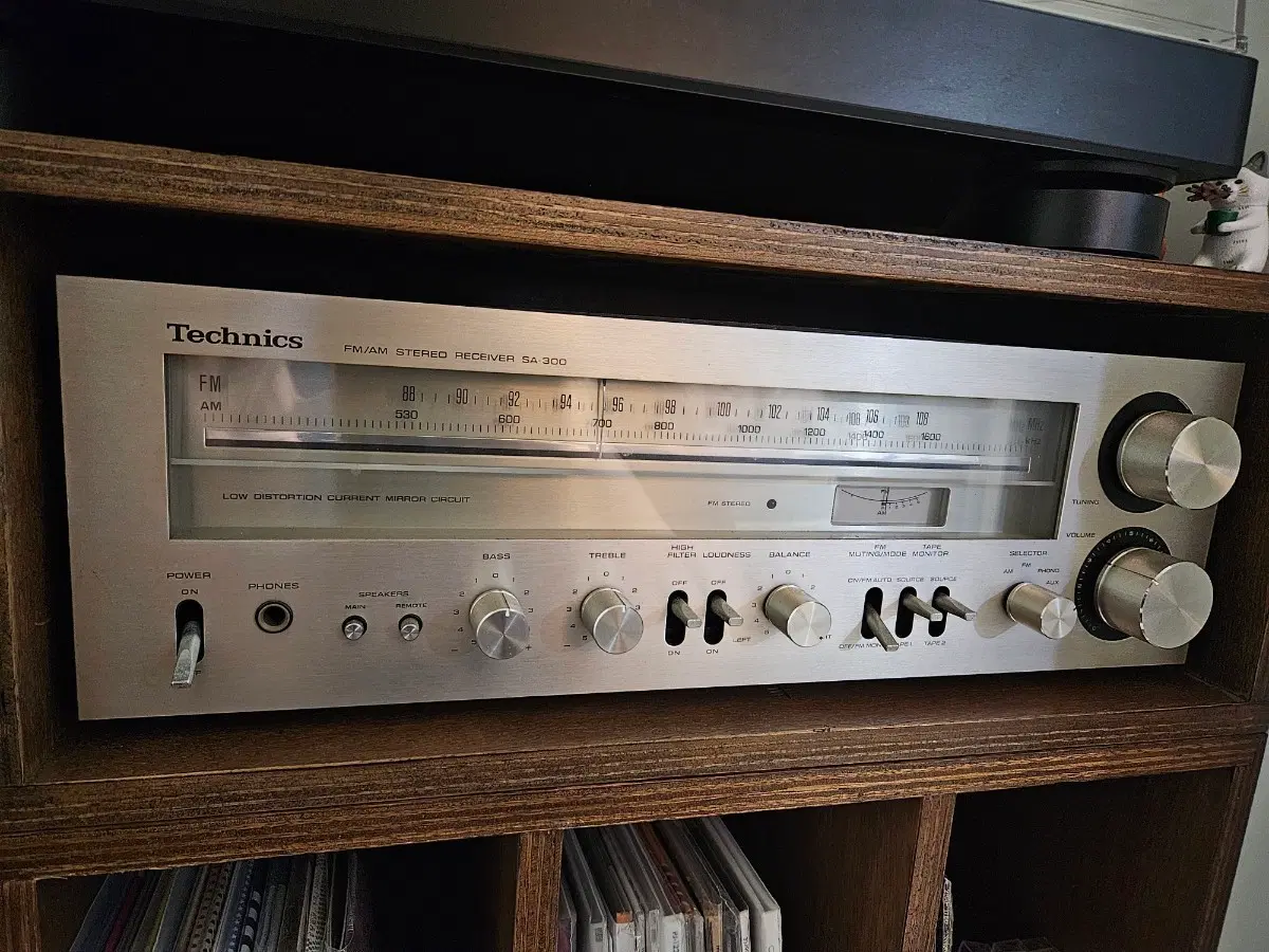 테크닉스 SA-300 FM/AM 스테레오 리시버