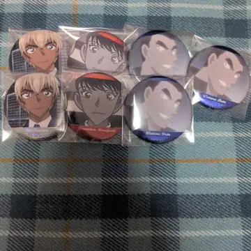 명탐정 코난 경찰학교조 Collection 캔뱃지 강준영(후루야 레이) 모로후시 히로미츠 이타치 와타루