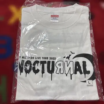 [ 미개봉품 ] 니시키도 료 NOCTURNAL T셔츠 L 사이즈