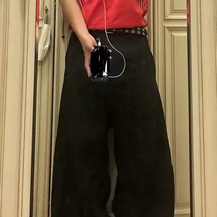 Woolenmaker black baggy pants