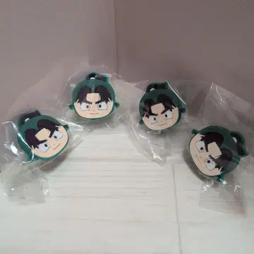 닌타마 란타로 시오에 분지로 러버 반지 컬렉션 4개 세트