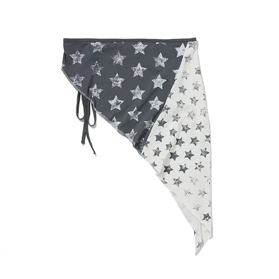 라츠유 lotsyou vintage star scarf top 스카프 탑