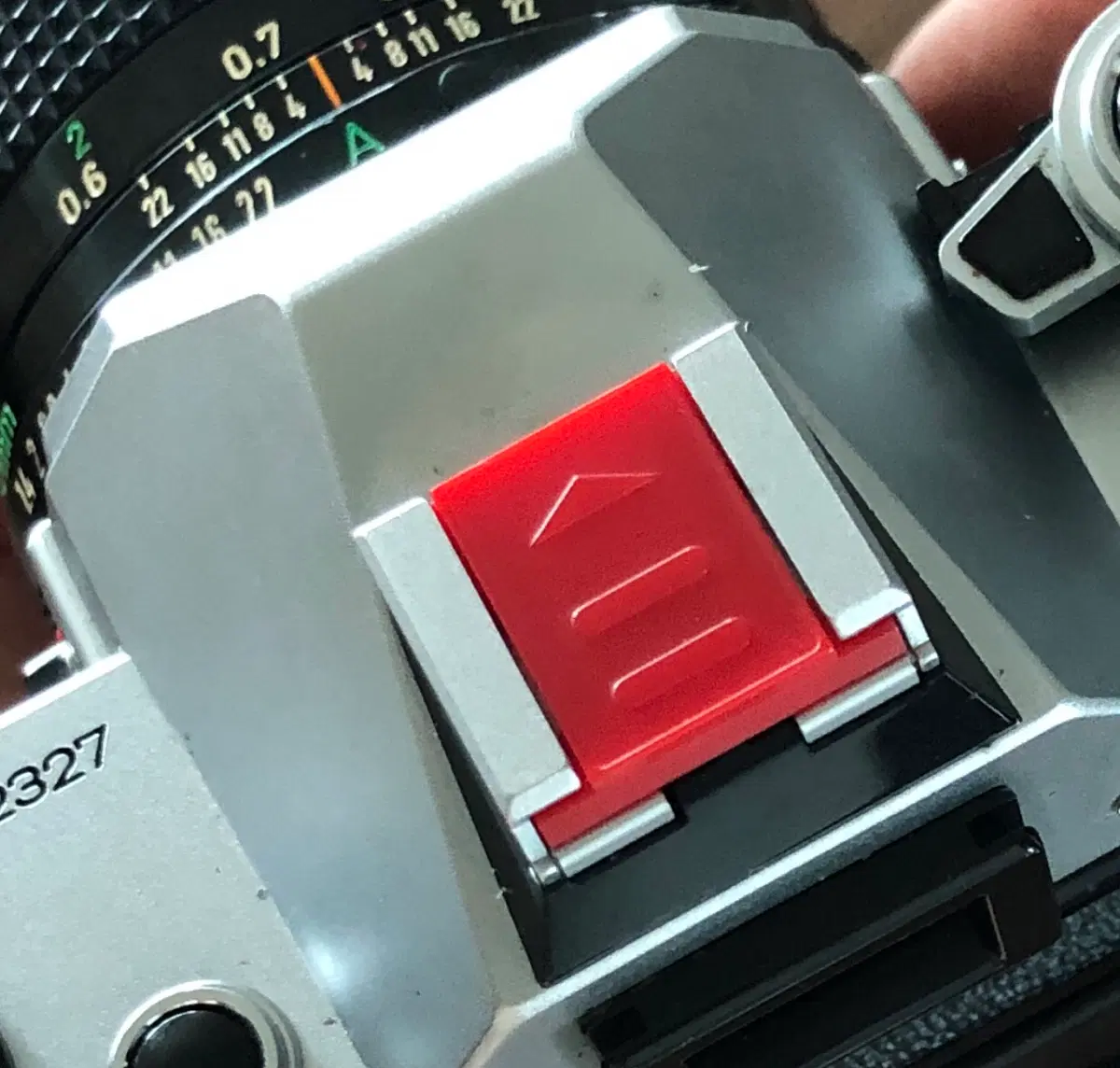 2개 가격) 카메라 핫슈 커버 사진 필카 카메라 DSLR 데세랄 촬영 플래시