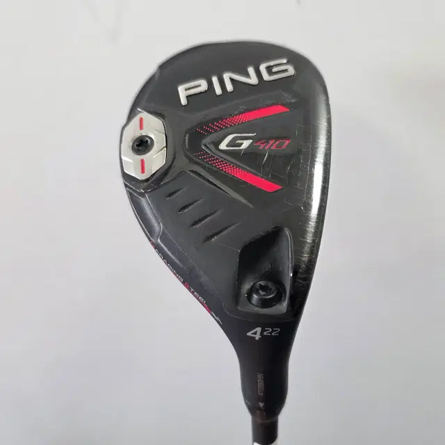 핑 G410 유틸리티 4번 22도 70 SR강도 US스펙 커버없음