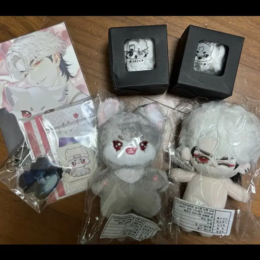 플레이브 은호 속성 인형 늑뚀 뚀으노 세트