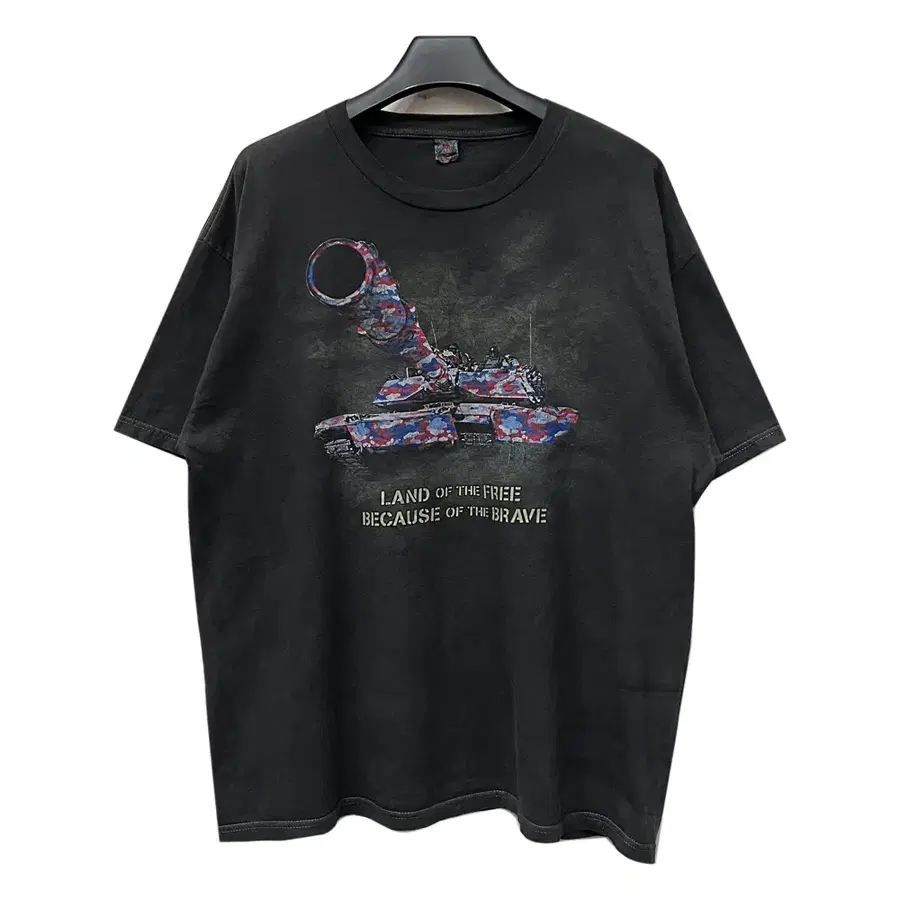 00s AAA Land of the Free 빈티지 반팔티 XL~2XL