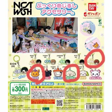 NCT WISH 통통 메지루시 액세서리 가챠