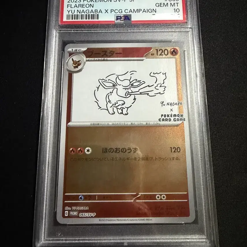 포켓몬 일판 2023 유나가바 포켓몬 카드 부스터 PSA 10