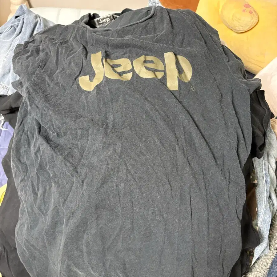 Jeep 반팔 티셔츠 블랙