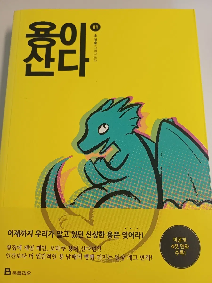용이 산다 01권 북폴리오 만화 네이버 웹툰 단행본