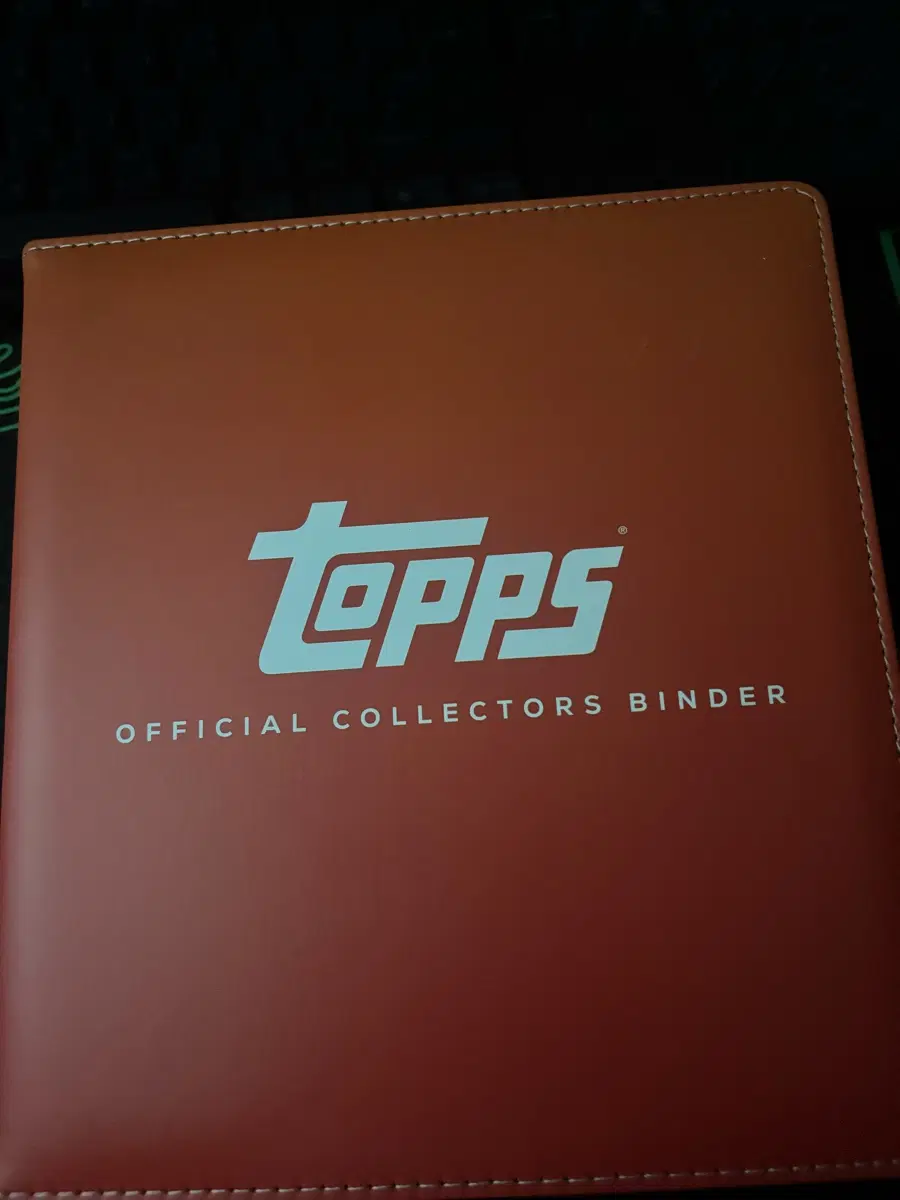 TOPPS 공식 수집가 바인더