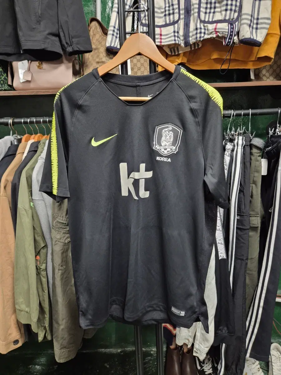 나이키 국가대표 축구 트레이닝 탑 XXL사이즈