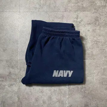 [ USA제 ] 90s U.S.NAVY 미국 해군 프린트 스웨트 팬츠