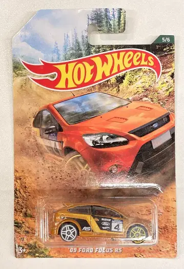HOTWHEELS FYY02 '09 FORD FOCUS RS 5/6