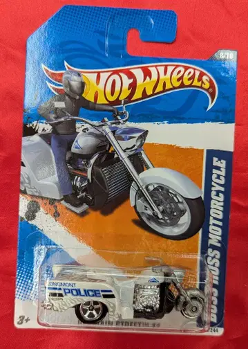 MATTEL HW 메인 스트리트 11 T9875-07A1 보스 호스 모터사이클 8/10 화이트 168/244