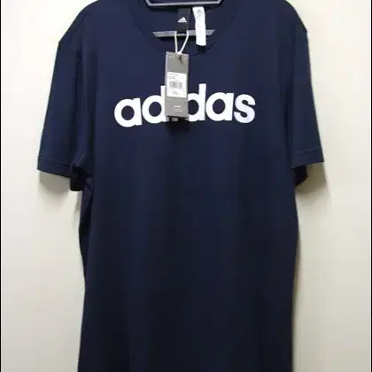 아디다스 정품 빅로고 면라운드티 새것2XL 105가능