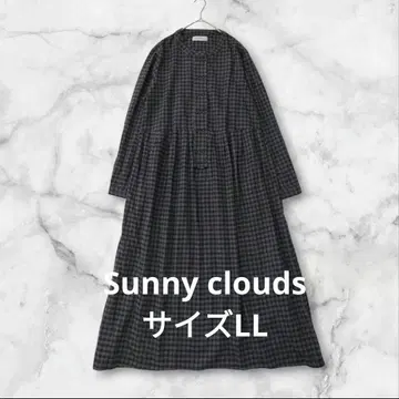 써니클라우드 마녀의 깅엄 원피스 빅 사이즈 LL