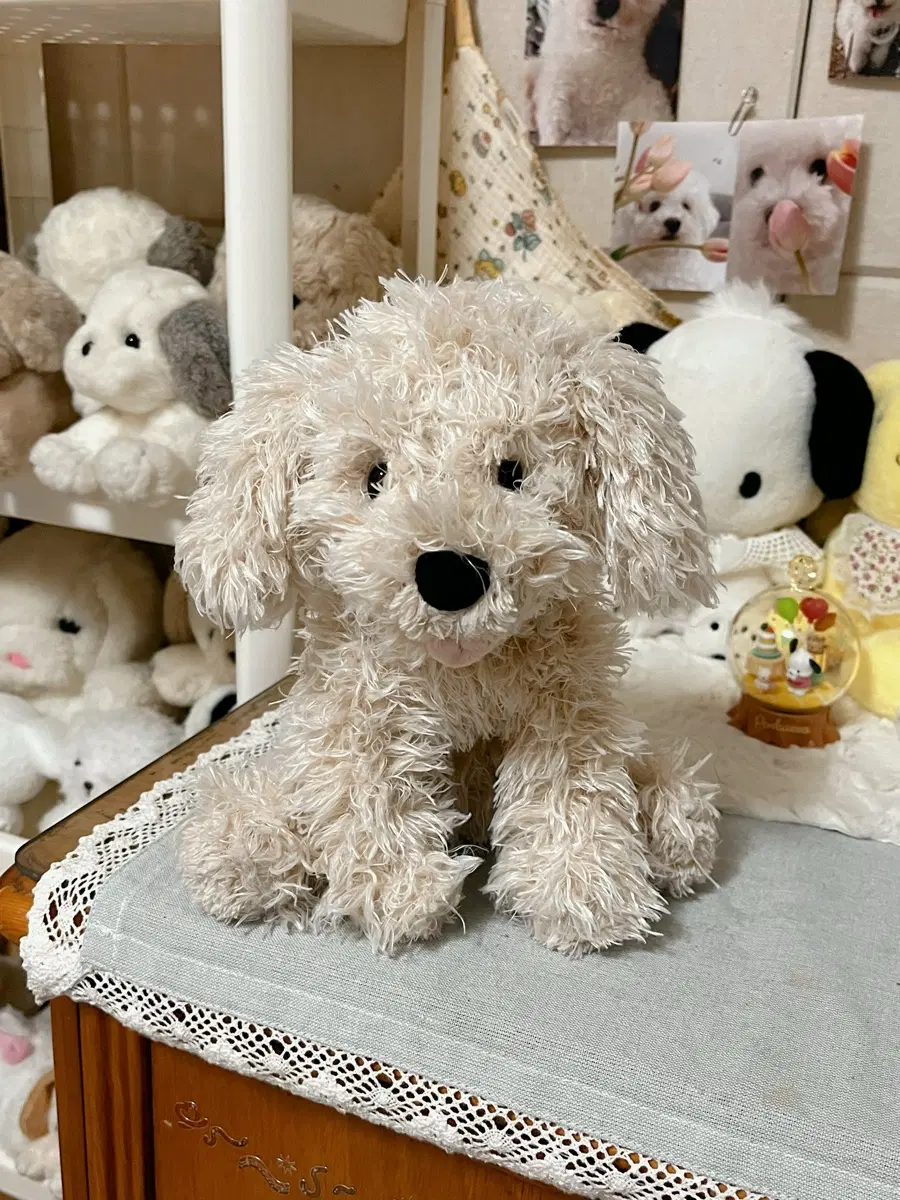 건드 메롱 강아지인형