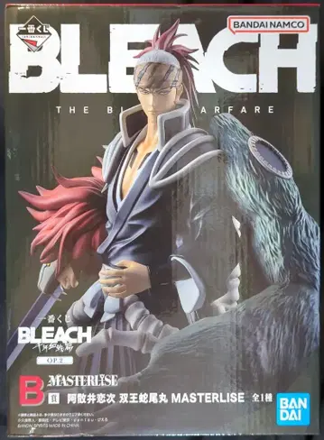 BANDAI SPIRITS 제일복권 BLEACH 천년혈전편 OP.2 B상 아사쿠라 렌지 쌍왕사미환 MASTERLISE
