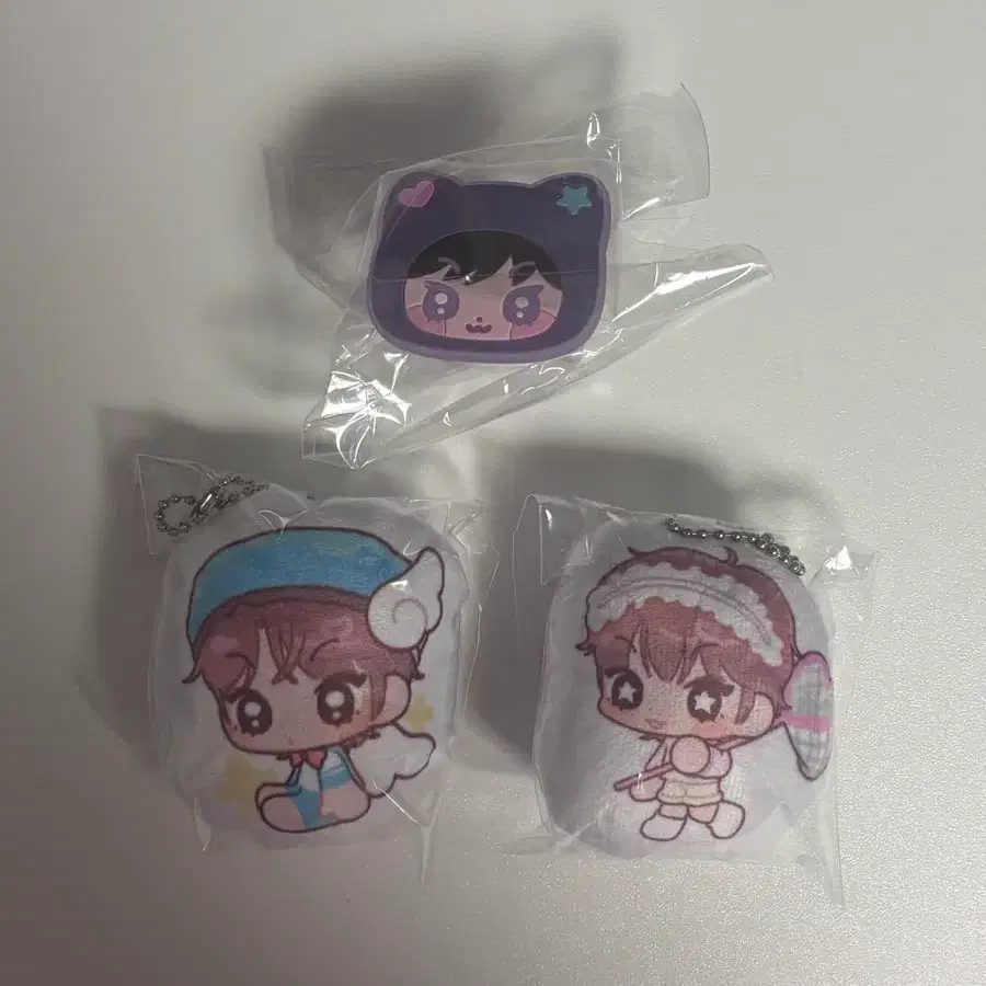 엔시티위시 리쿠 생카 통판 라무네님 쿠션키링 응원봉 데코 참 럭드 위시돌